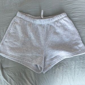 Skims cotton fleece classic shorts size small